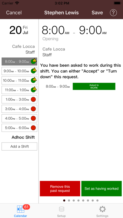 SWS Rota screenshot 4