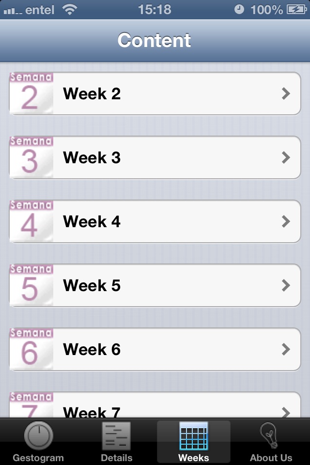 Gestograma de Embarazo screenshot 4