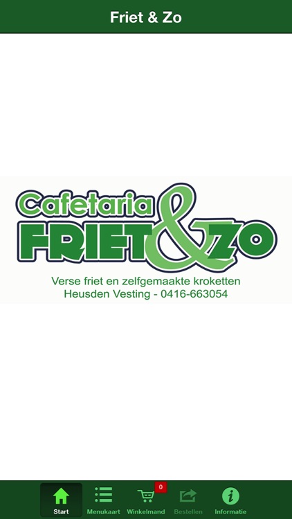 Cafetaria Friet en Zo