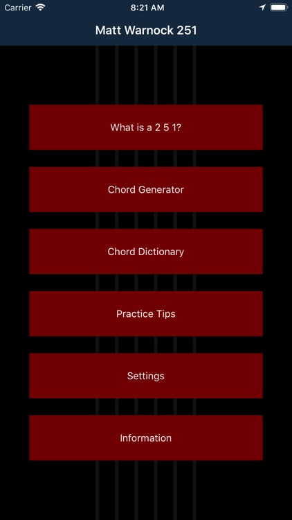 Matt Warnock Guitar 251 Chords screenshot-4