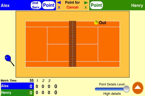 My Visual Tennis Tracker screenshot 2