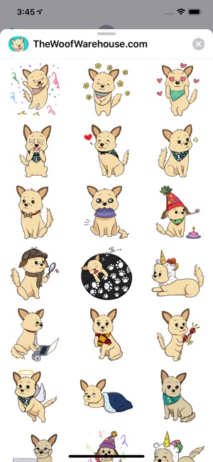 Dog Stickers by Woof Warehouse(圖2)-速報App