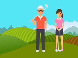 Welcome to #1 Golf sticker and emojis pack for Golfers & Golf lovers