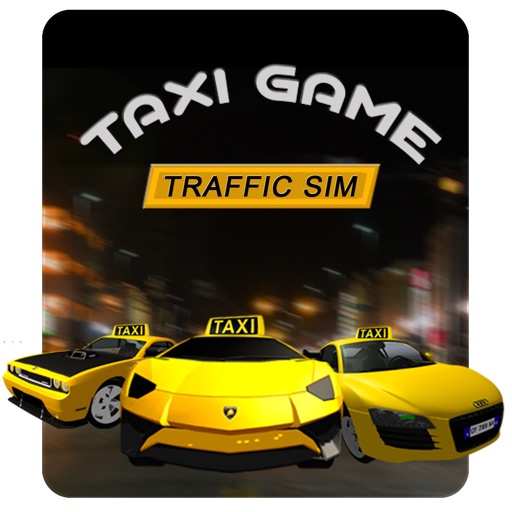 Taxi Game Traffic Sim Icon