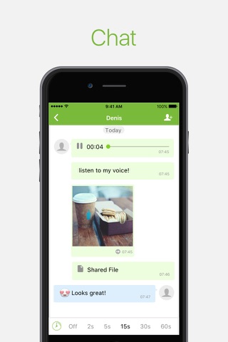 FoilChat messenger screenshot 2