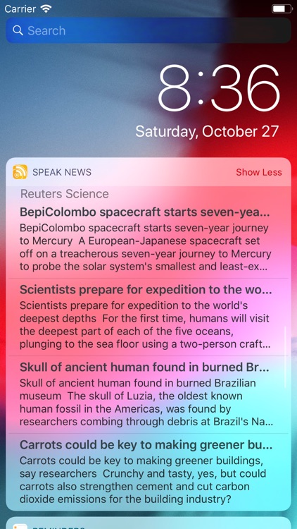 Speak News - RSS news reader screenshot-8