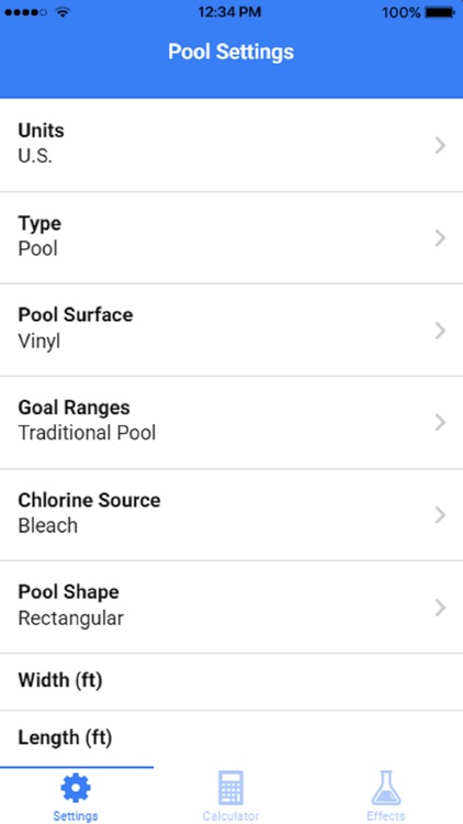 Pool-Calculator