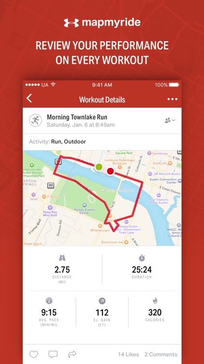 Map My Ride - GPS Cycling & Route Tracker