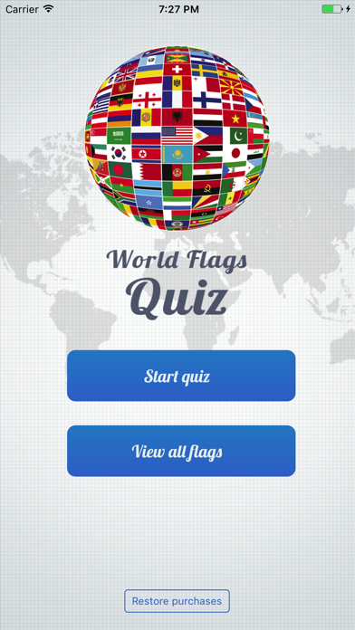 How to cancel & delete World flags Quiz - Learn all the flags from iphone & ipad 1