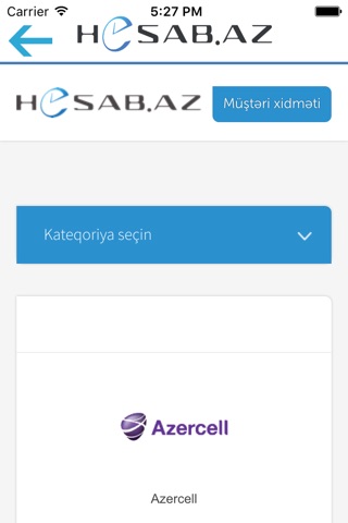 Hesab.az screenshot 2