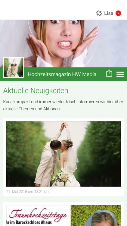 Hochzeitsmagazin HW Media