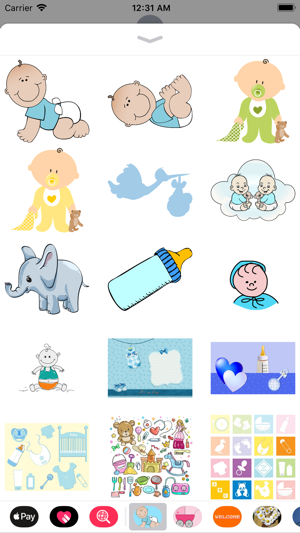 It's A Boy Sticker Pack