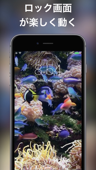 ロック画面用のライブ壁紙とテーマ screenshot1