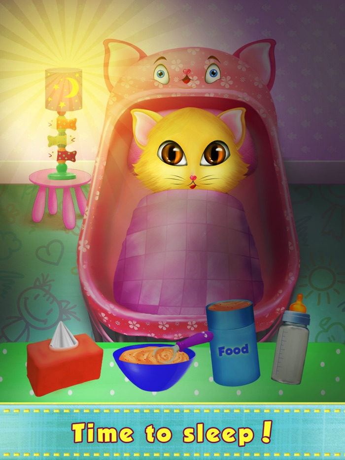 Kitty Love My Newborn Baby