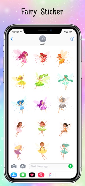 Fairy Stickers-Colorful Emojis