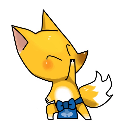 Tiny Foxxy - cute fox animal Icon