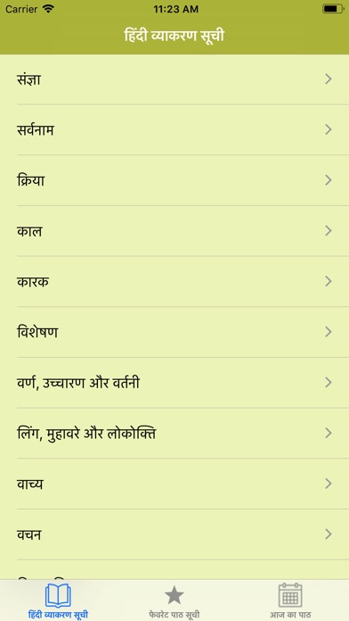 Hindi Vyakaran - Grammar screenshot 2