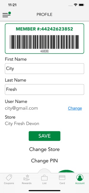 City Fresh Market Rewards App(圖7)-速報App