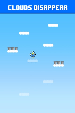 Blue Bird Jump - Flappy Rising screenshot 3