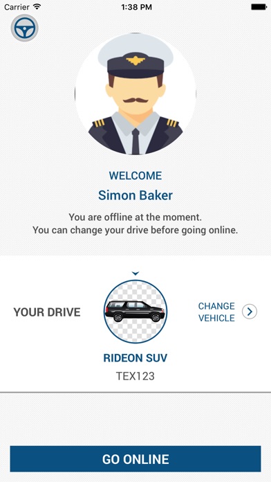 RIDEON DRIVER screenshot 2