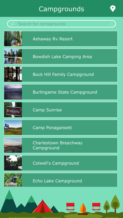 Camping in Rhode Island screenshot 2
