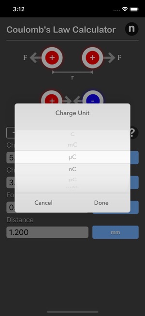 Coulomb's Law Calculator(圖3)-速報App