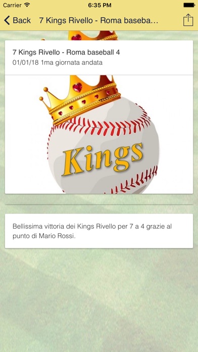 Kings Rivello Baseball screenshot 3