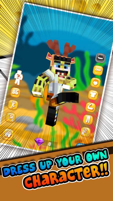 Sponge Skins Avatar Dress up screenshot 2