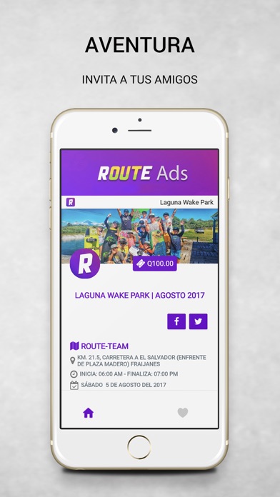 Route App screenshot 3