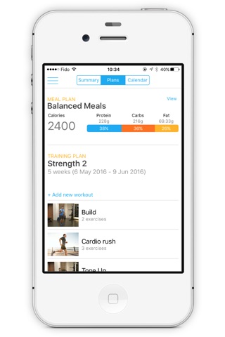 The Nissafit Fitness App screenshot 3