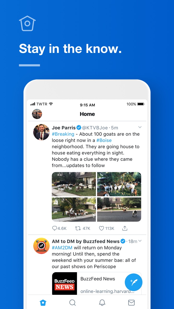 Twitter Labs screenshot 4 - iOS app interface