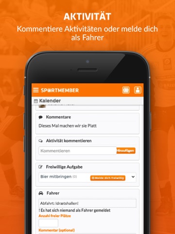 SportMember - Mobile team app screenshot 4