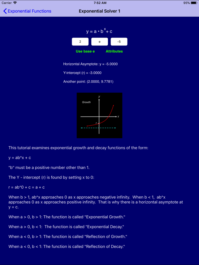 ‎Algebra Pro Screenshot