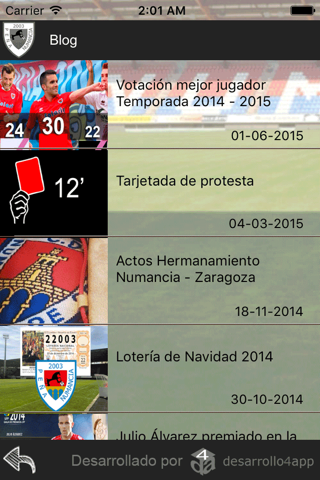 Peña Numancia 2003 screenshot 3