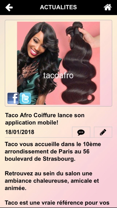 Taco Afro Coiffure screenshot 2