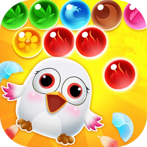 Shooter Bubble Rescue Pet Bird iOS App