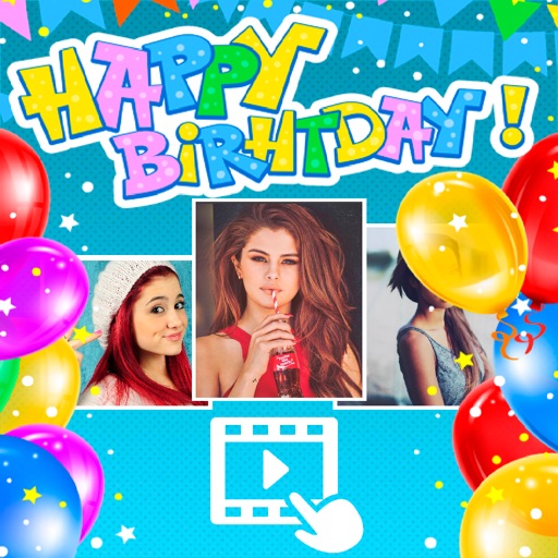 Birthday videos maker iOS App