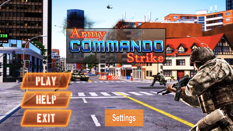 Army Commando Strike 3D screenshot-3