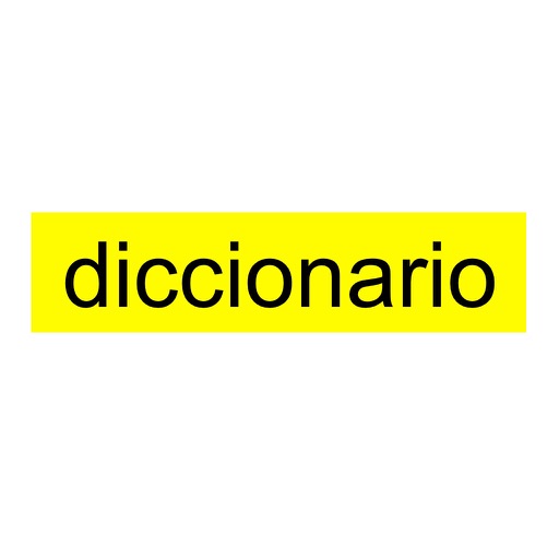 사전 - diccionario icon