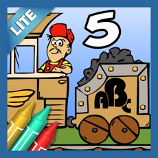 Activities of Coloring Book 5 Lite: Alphabet