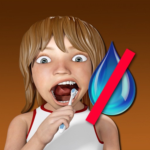 Brushing Teeth without Water icon