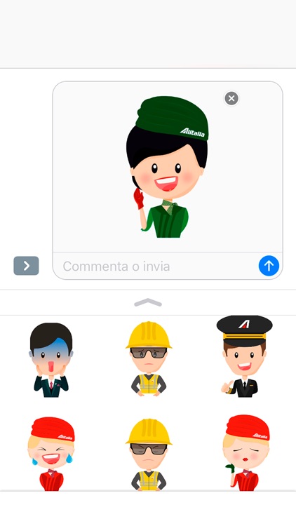 Alitalia Stickers