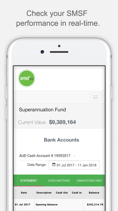 SMSF Live – Track super wealth screenshot 2