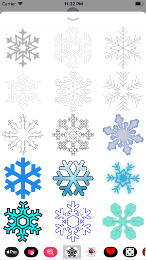 Snowflake Sticker Pack(圖4)-速報App