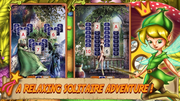 Solitaire Elven Wonderland screenshot-5