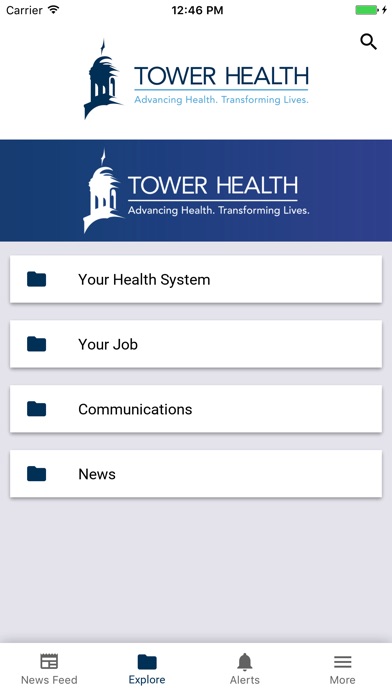 Tower Health Communication App screenshot 2