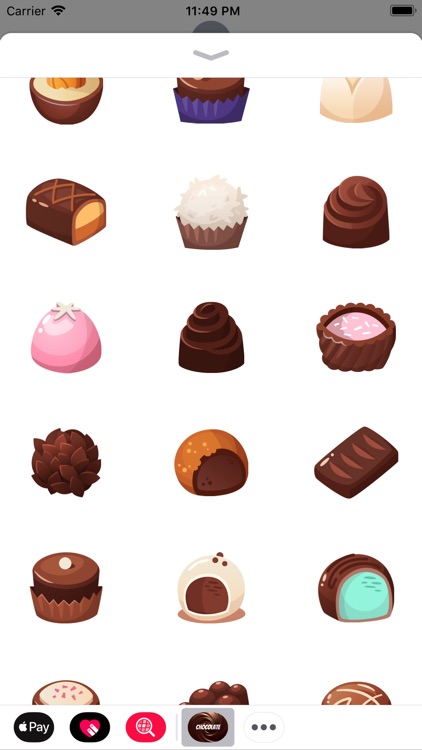 Chocolatey stickers