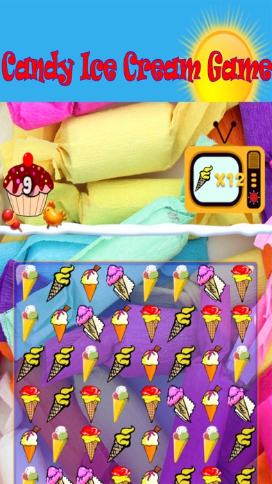Candy Ice Cream Swap Match3 Game screenshot 2