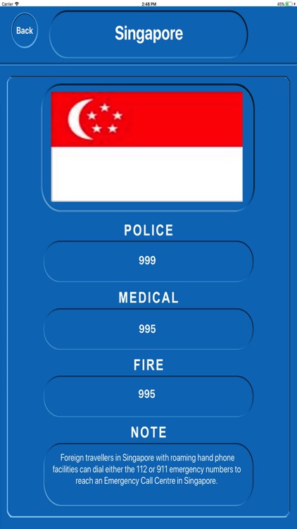 World Emergency Contacts screenshot-3