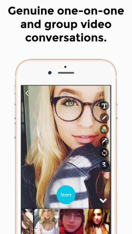 Around video walkie talkie